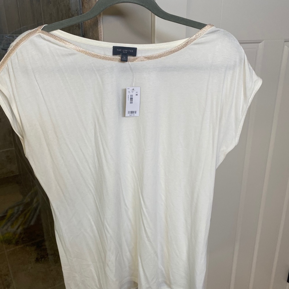 NWT Limited brand dressed up tee shirt